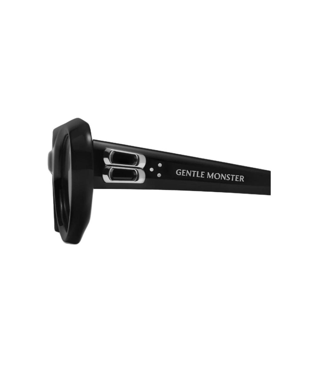 GENTLE MONSTER Черные пластиковые солнцезащитные очки, фото 3