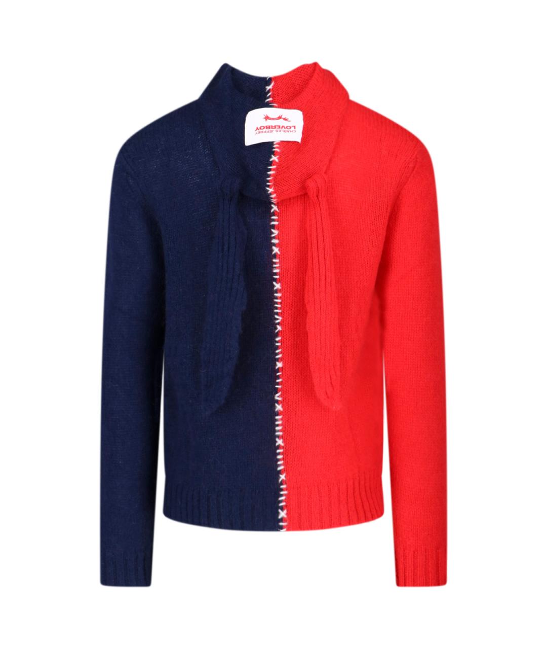 CHARLES JEFFREY LOVERBOY Мульти шерстяной джемпер / свитер, фото 2