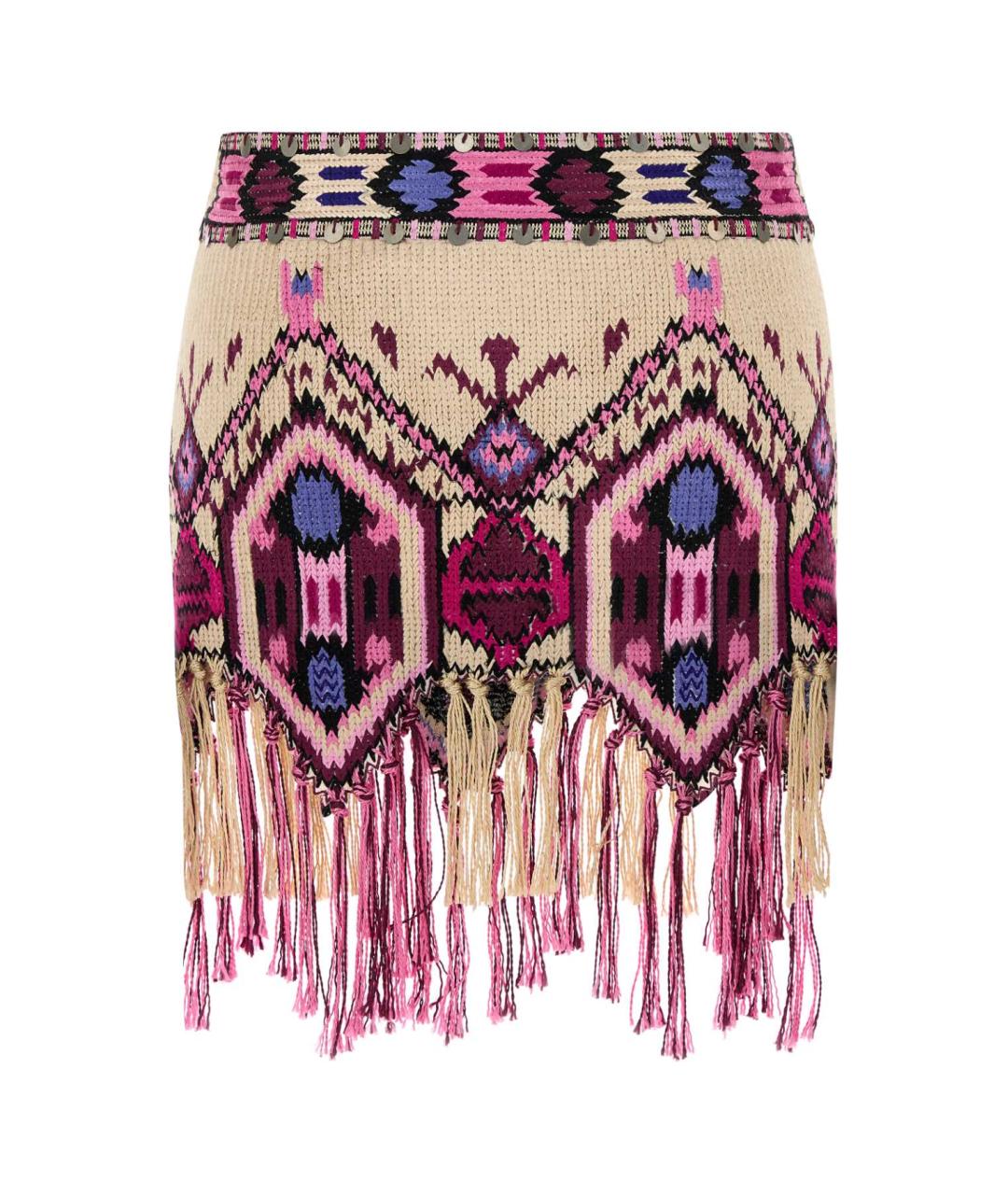 ISABEL MARANT Мульти хлопковая юбка миди, фото 2