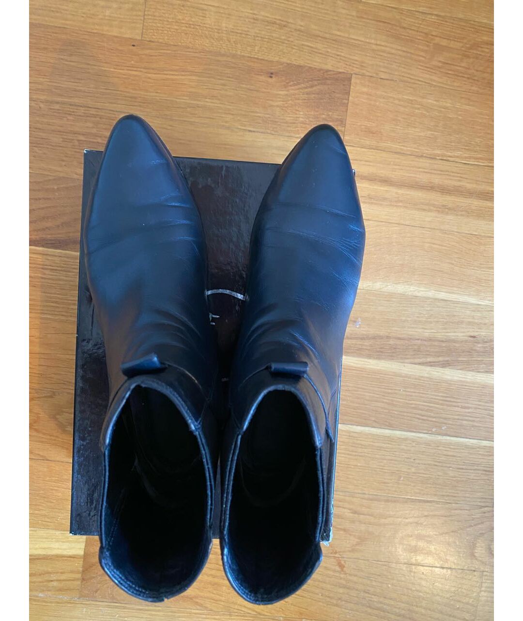 KENZO Темно-синие кожаные ботинки, фото 3