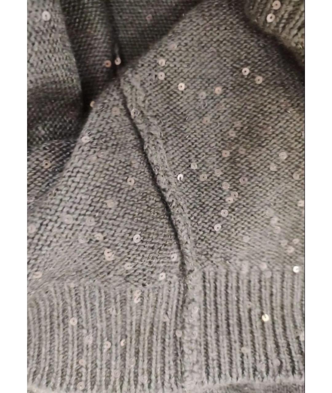 BRUNELLO CUCINELLI Серый кашемировый джемпер / свитер, фото 7