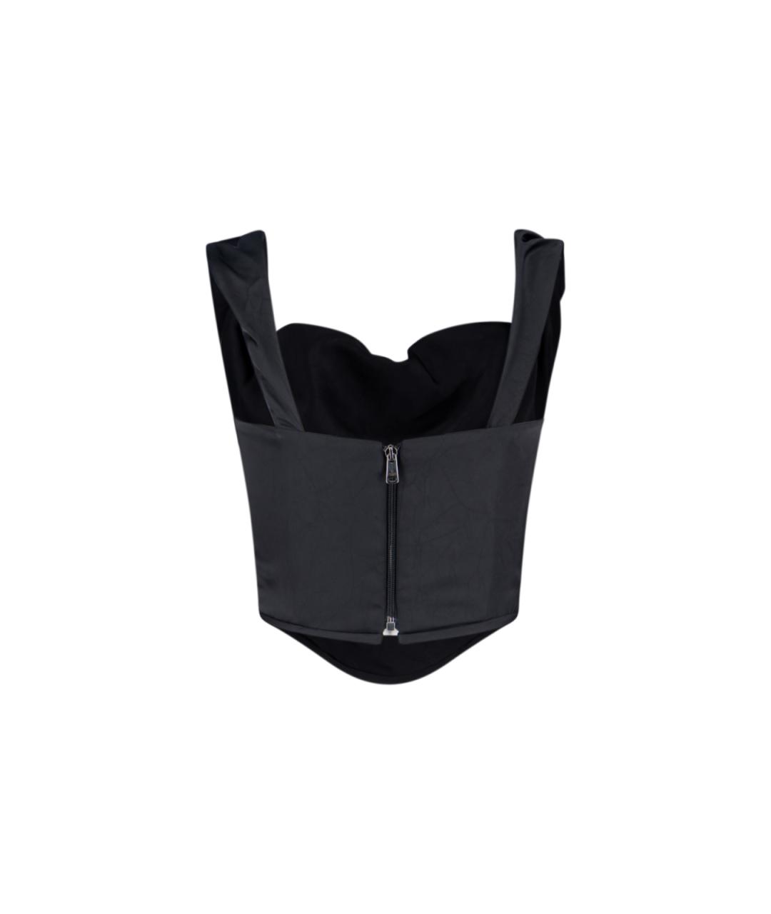 VIVIENNE WESTWOOD Черный полиэстеровый корсет, фото 2