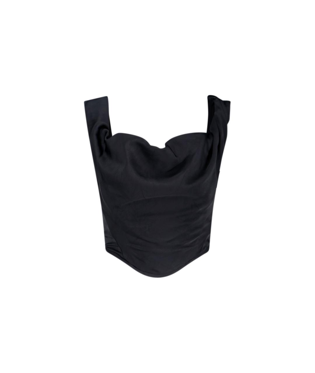 VIVIENNE WESTWOOD Черный полиэстеровый корсет, фото 1