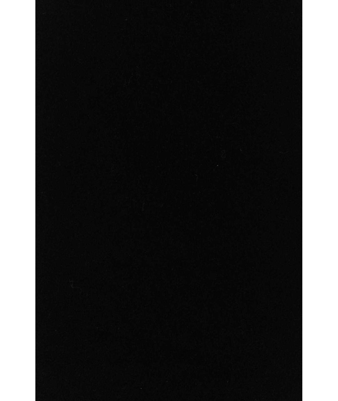 Ami Paris Черный шерстяной шарф, фото 3