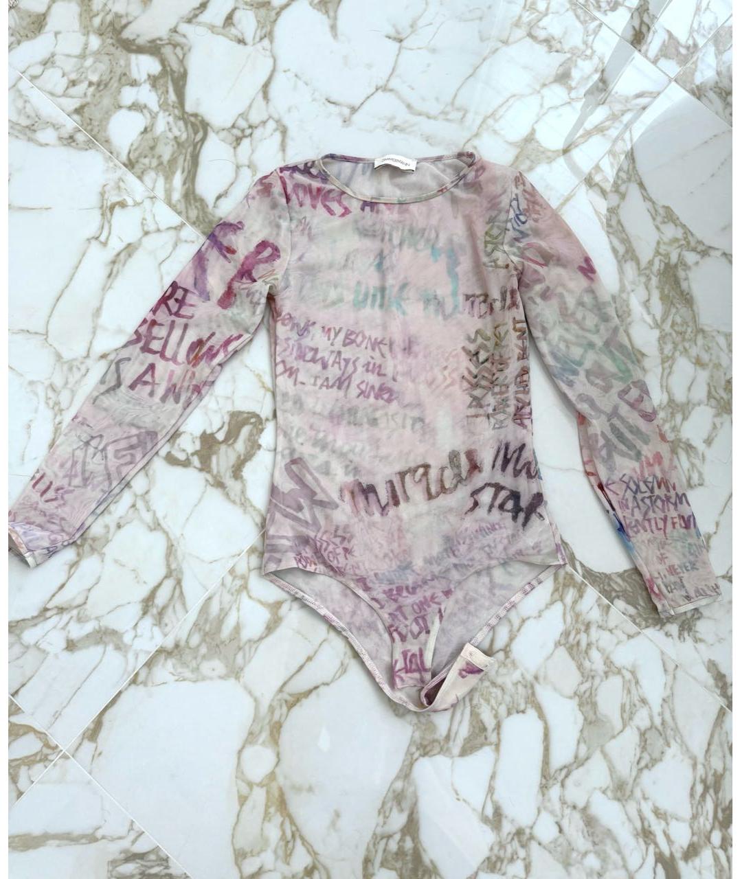 ZIMMERMANN Розовое вискозное боди, фото 5