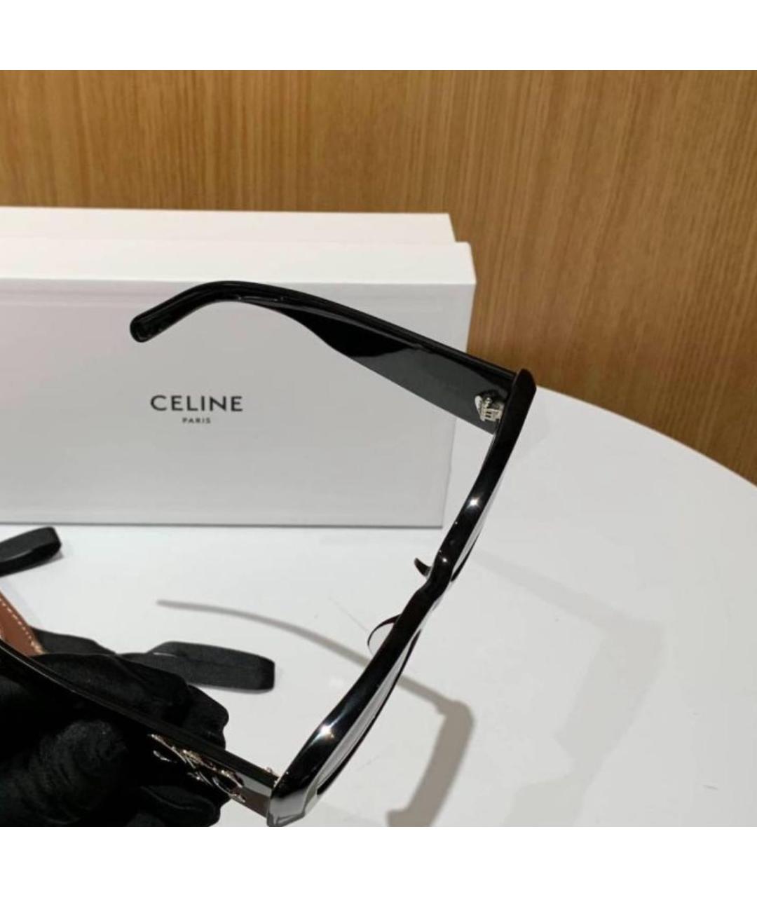 CELINE Черные солнцезащитные очки, фото 6