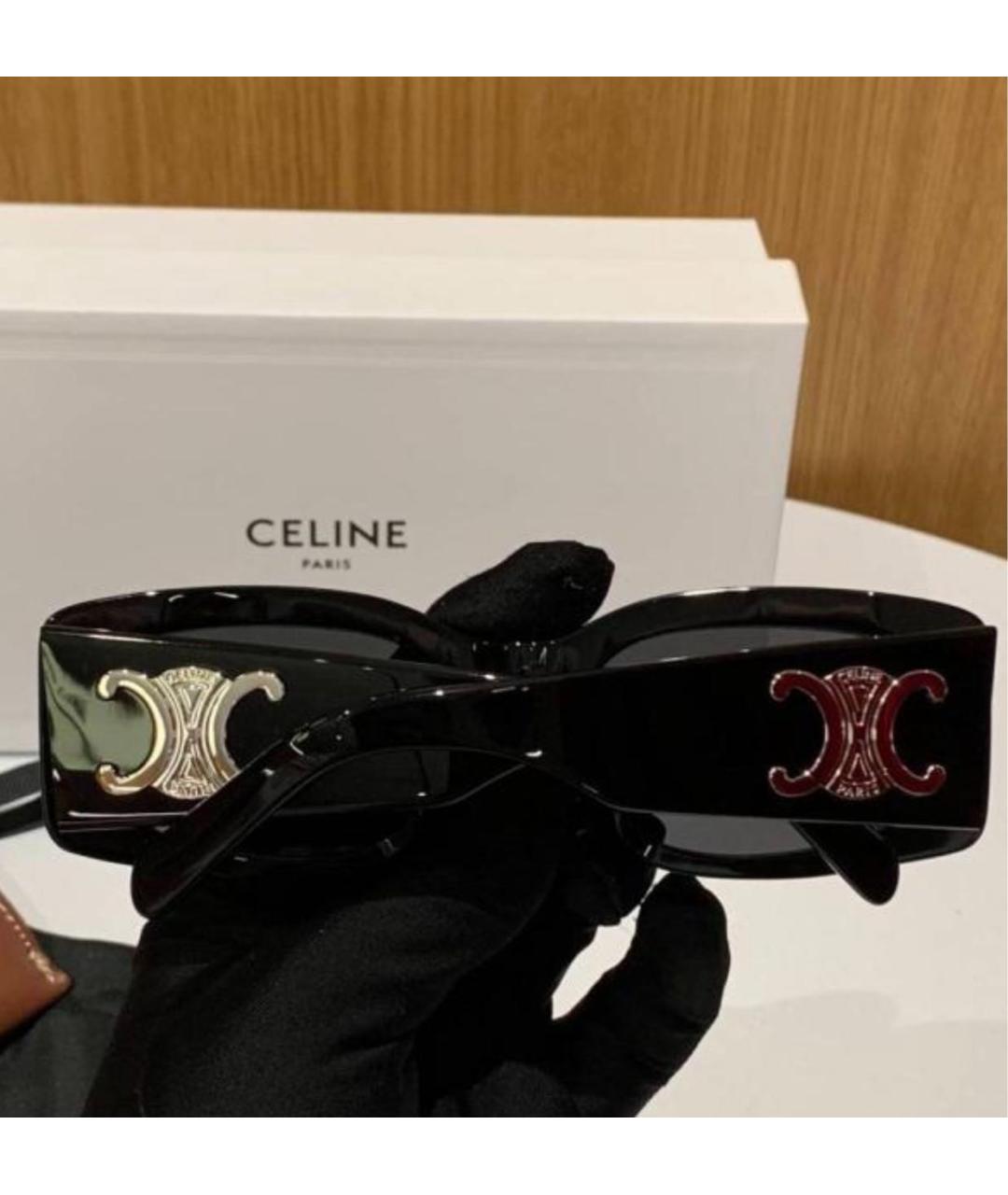 CELINE Черные солнцезащитные очки, фото 8