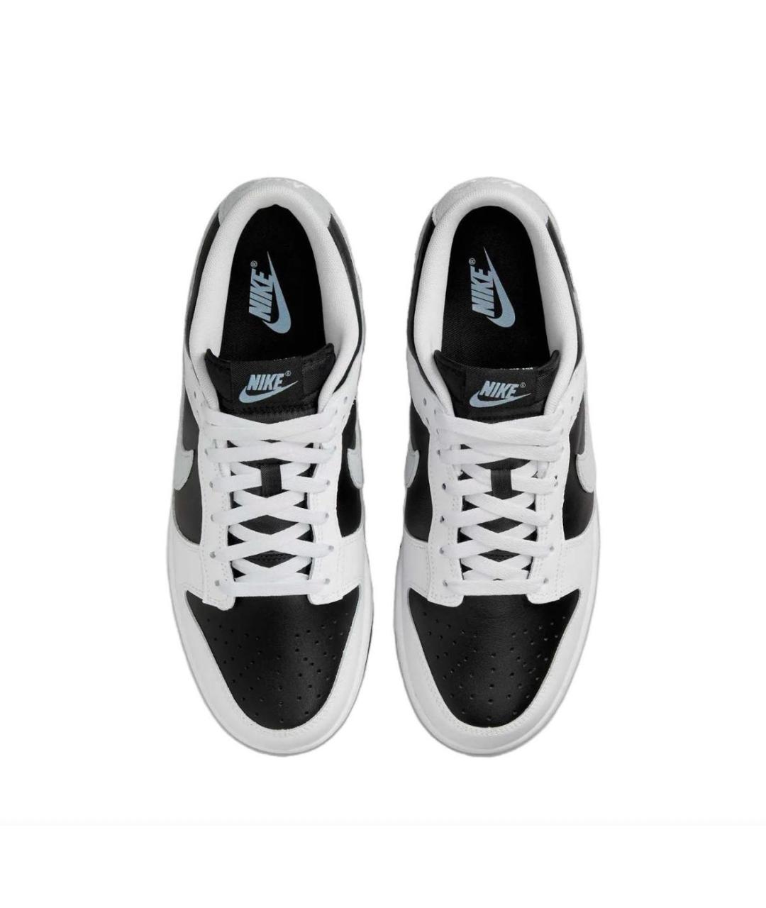 NIKE Белые кожаные низкие кроссовки / кеды, фото 3