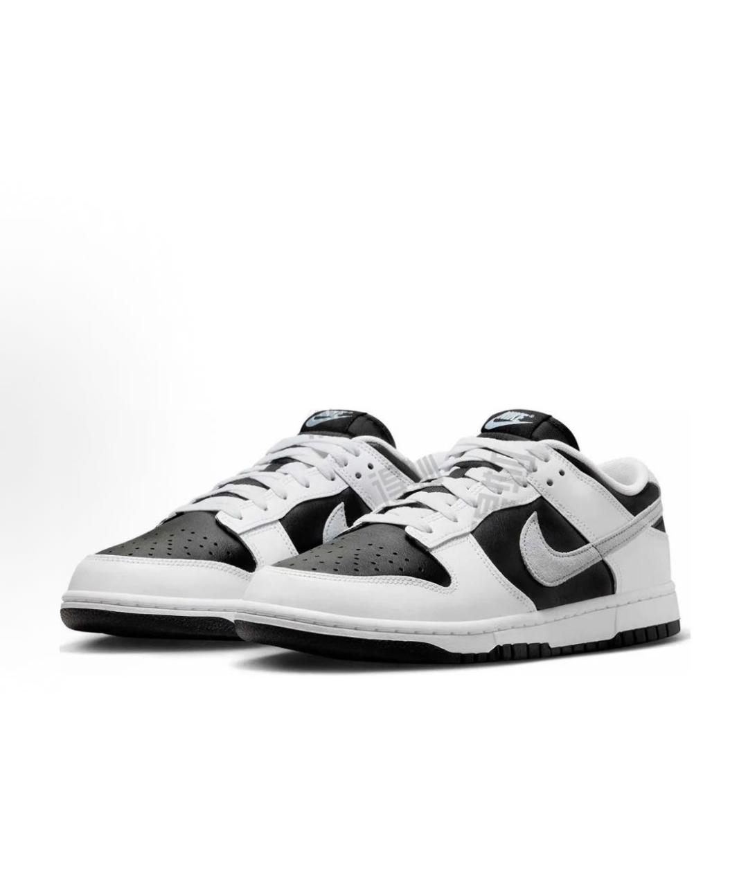NIKE Белые кожаные низкие кроссовки / кеды, фото 2