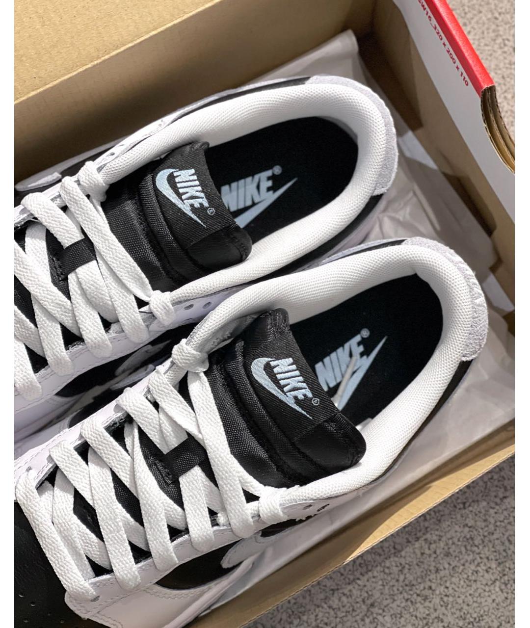NIKE Белые кожаные низкие кроссовки / кеды, фото 8