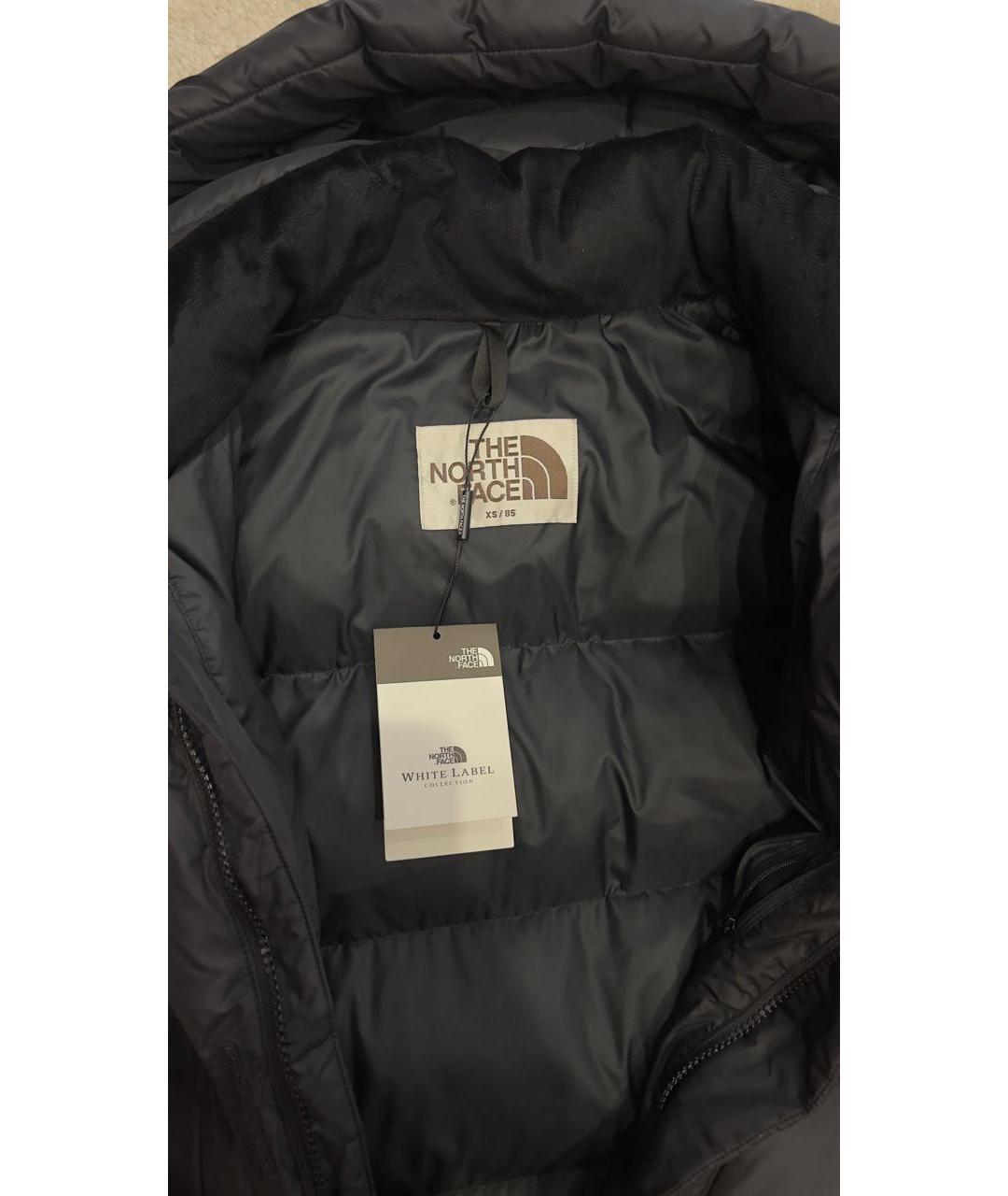 THE NORTH FACE Черный полиэстеровый пуховик, фото 4