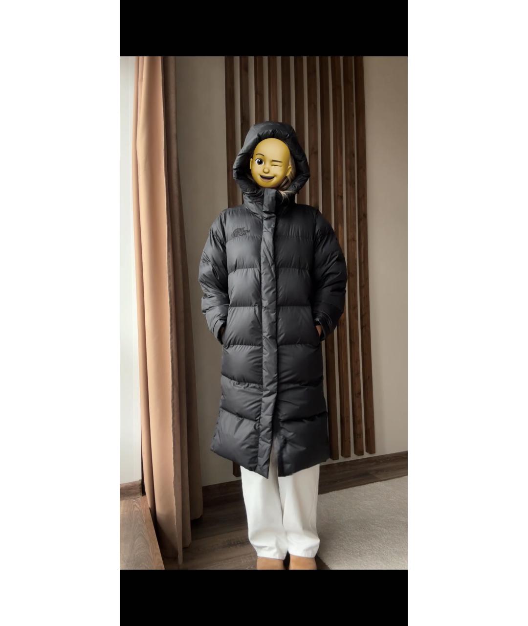 THE NORTH FACE Черный полиэстеровый пуховик, фото 2