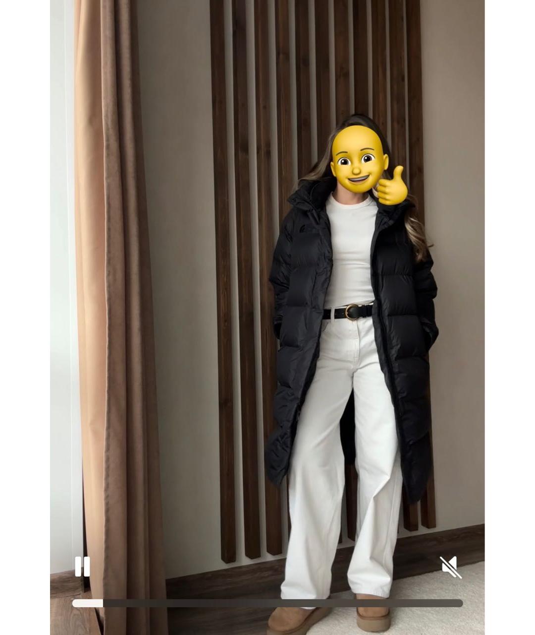 THE NORTH FACE Черный полиэстеровый пуховик, фото 6