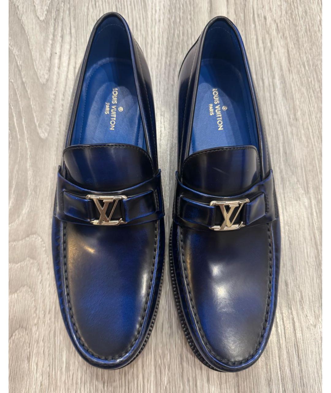 LOUIS VUITTON Мульти кожаные лоферы, фото 4