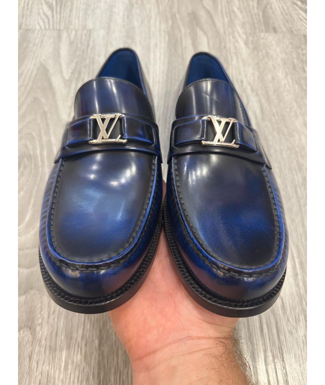 LOUIS VUITTON Мульти кожаные лоферы, фото 5