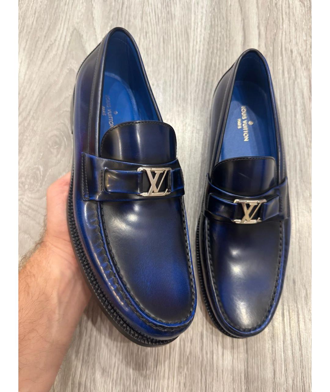 LOUIS VUITTON Мульти кожаные лоферы, фото 3