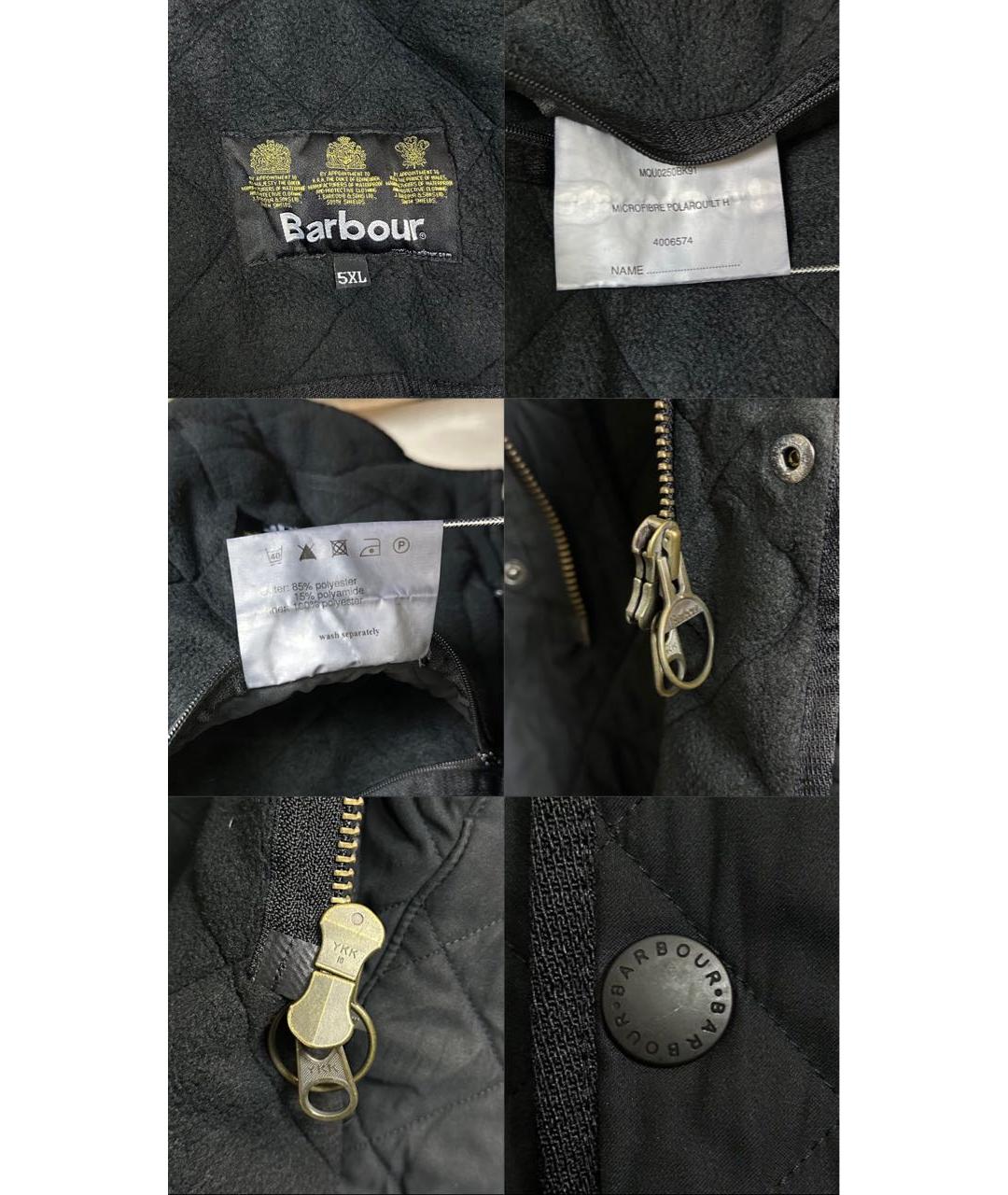 BARBOUR Черная куртка, фото 8