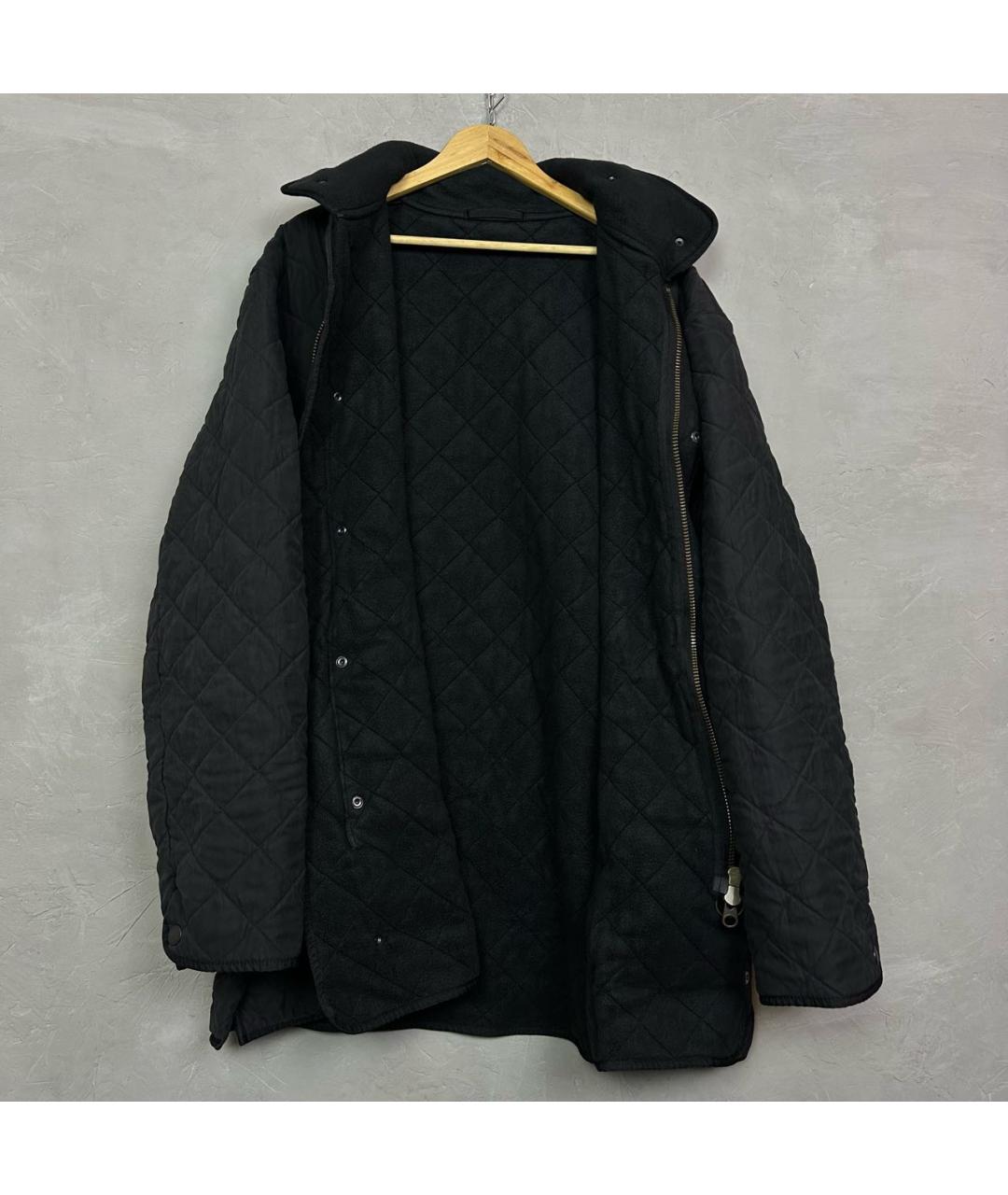 BARBOUR Черная куртка, фото 5
