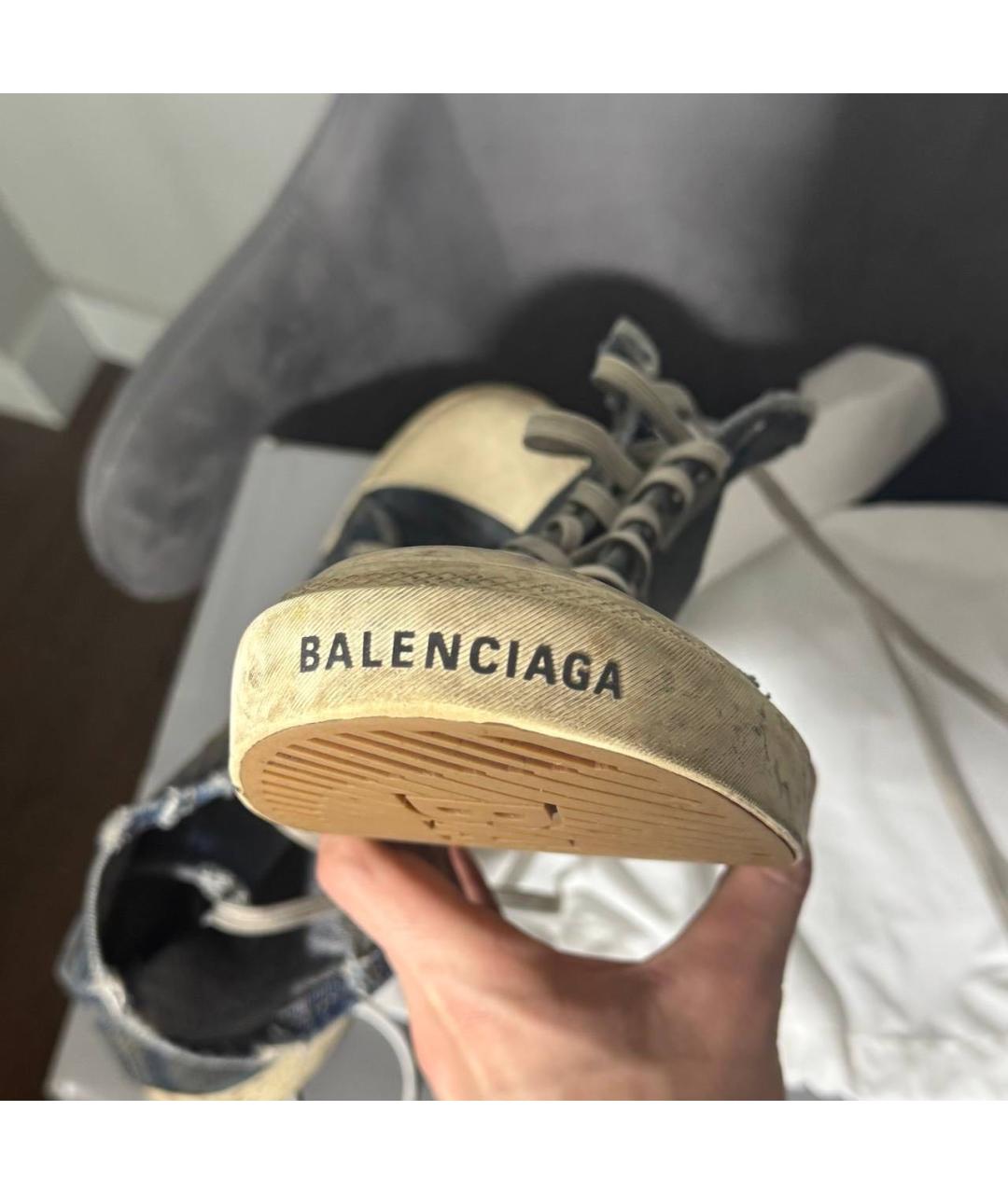 BALENCIAGA Высокие кроссовки / кеды, фото 4