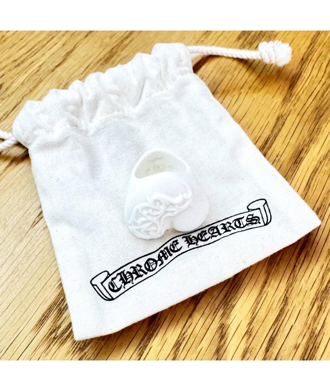 CHROME HEARTS Белое кольцо, фото 3