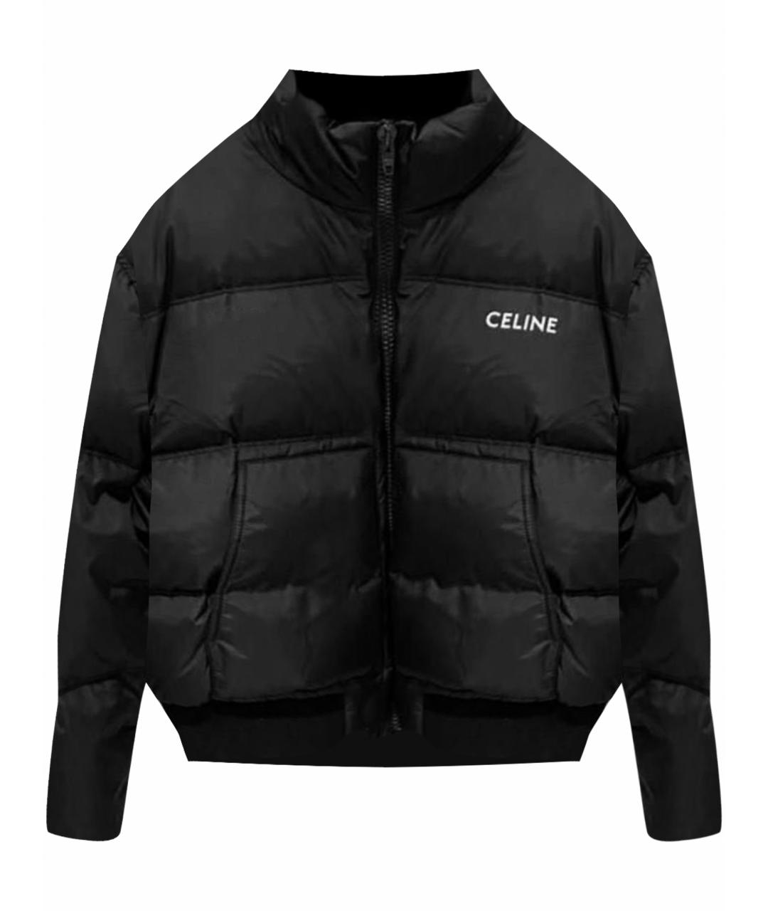 CELINE Черный пуховик, фото 1