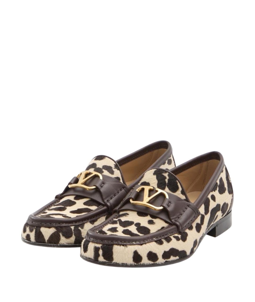 VALENTINO Мульти кожаные лоферы, фото 2