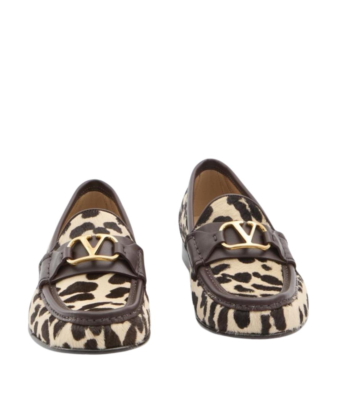 VALENTINO Мульти кожаные лоферы, фото 5