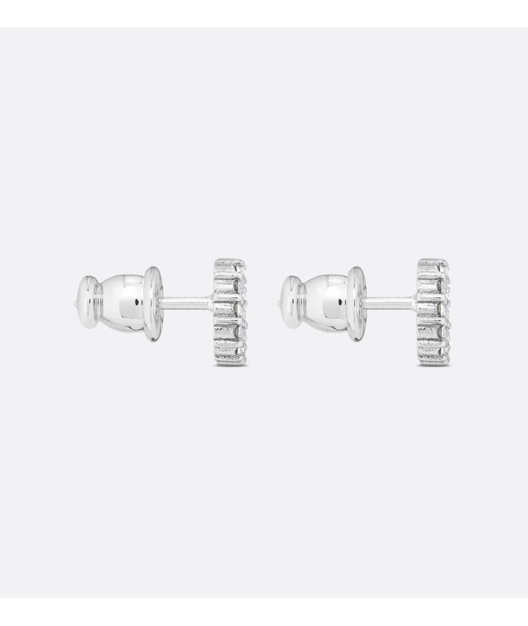 CHRISTIAN DIOR Серебряные металлические серьги, фото 3