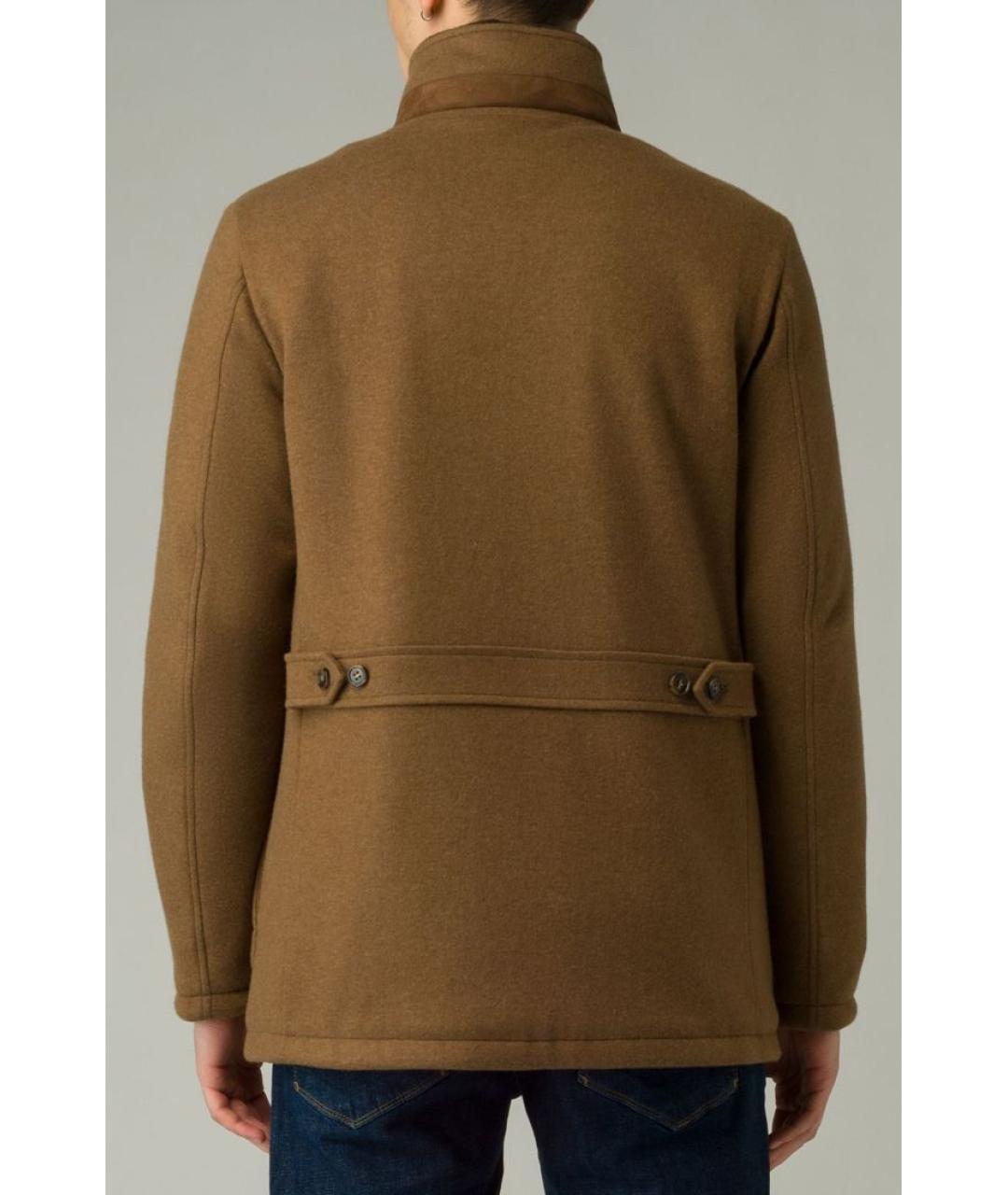 LORO PIANA Коричневое пальто, фото 4