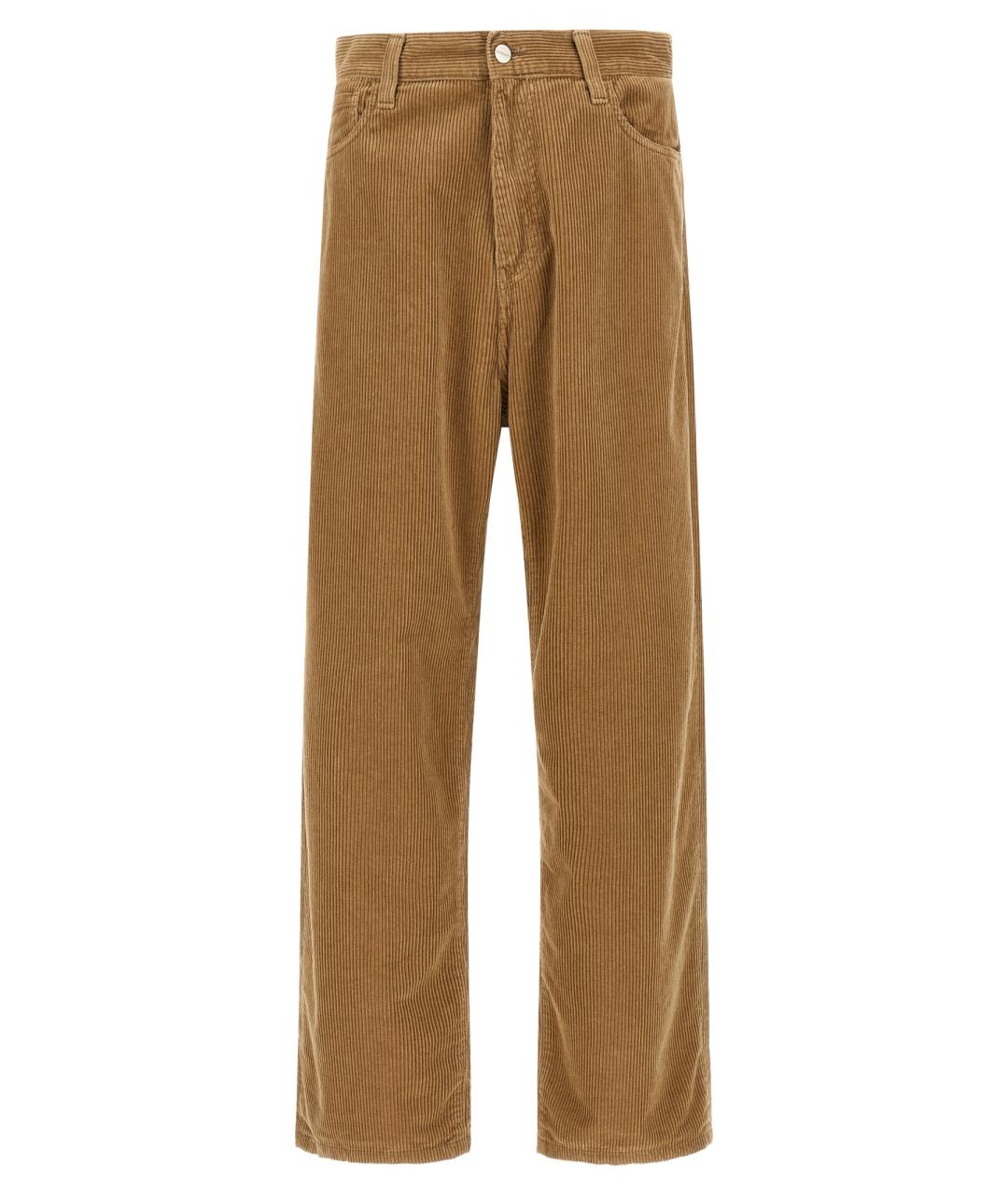 CARHARTT WIP Бежевые хлопковые повседневные брюки, фото 1