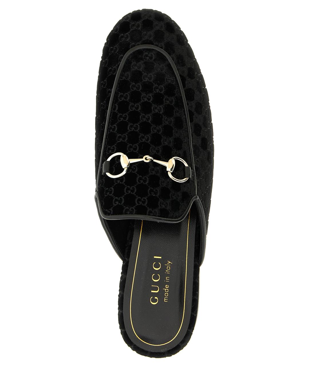 GUCCI Черные мюли, фото 4