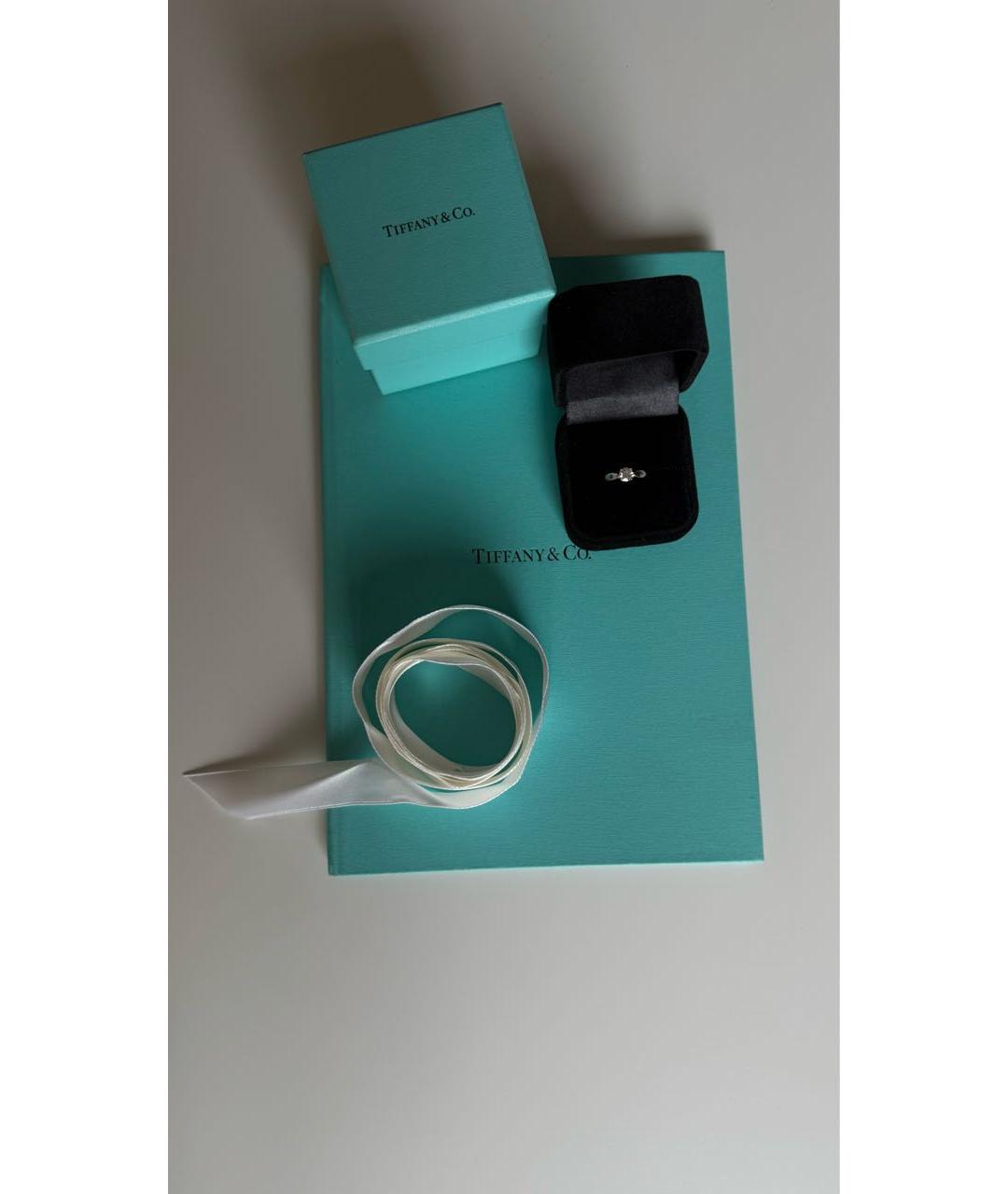 TIFFANY&CO Платиновое кольцо, фото 4