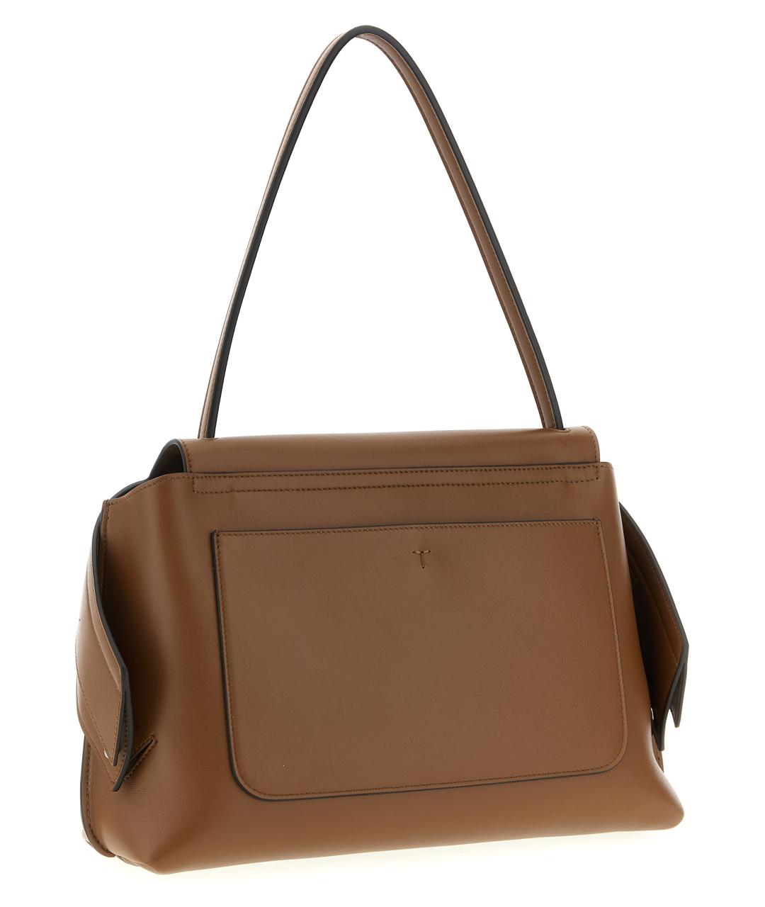 TOD'S Коричневая кожаная сумка через плечо, фото 2