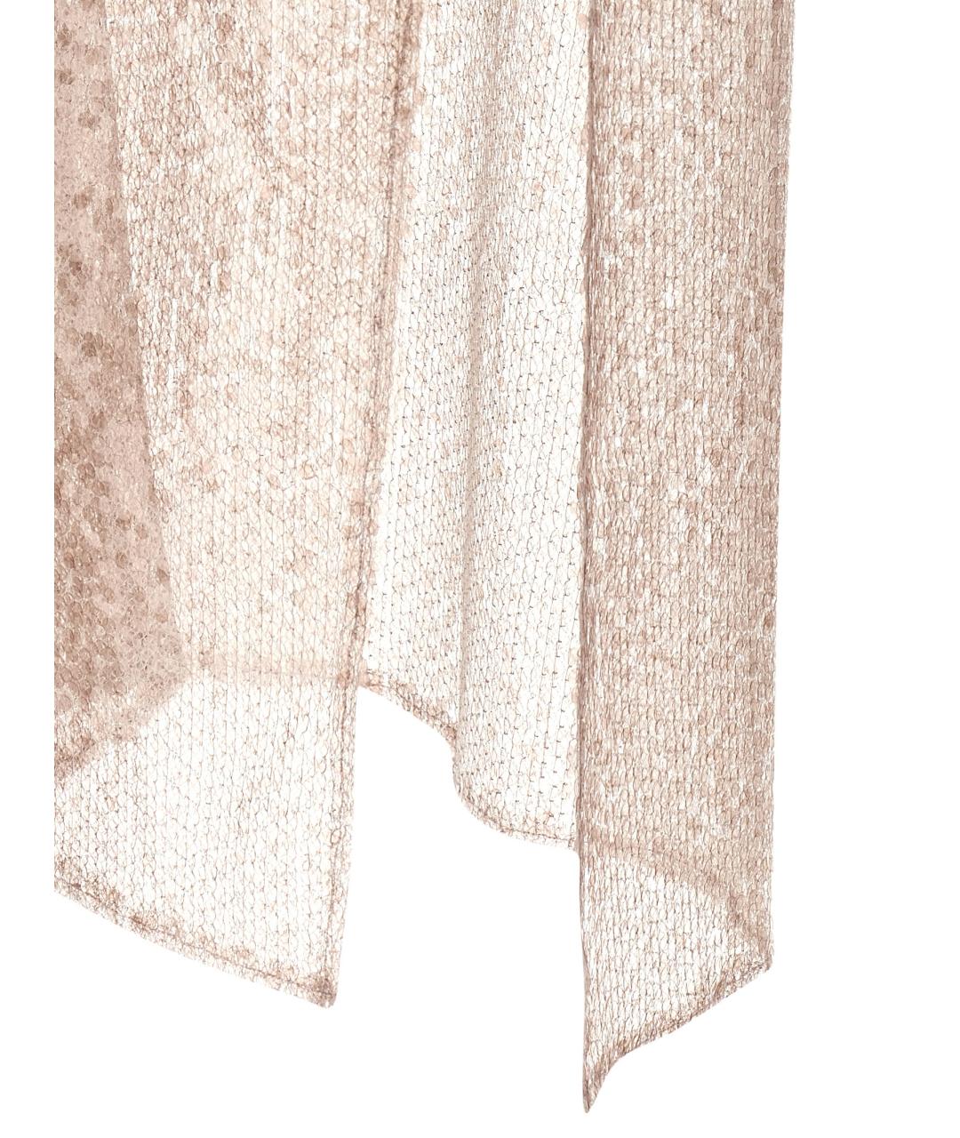 THE ANDAMANE Розовое полиэстеровое коктейльное платье, фото 4