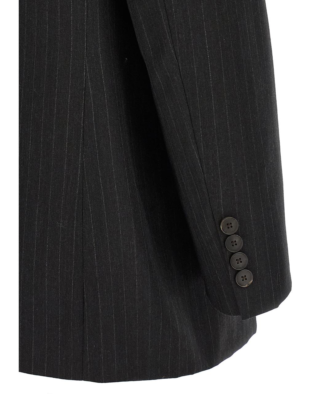 AURALEE Серый шерстяной жакет/пиджак, фото 4