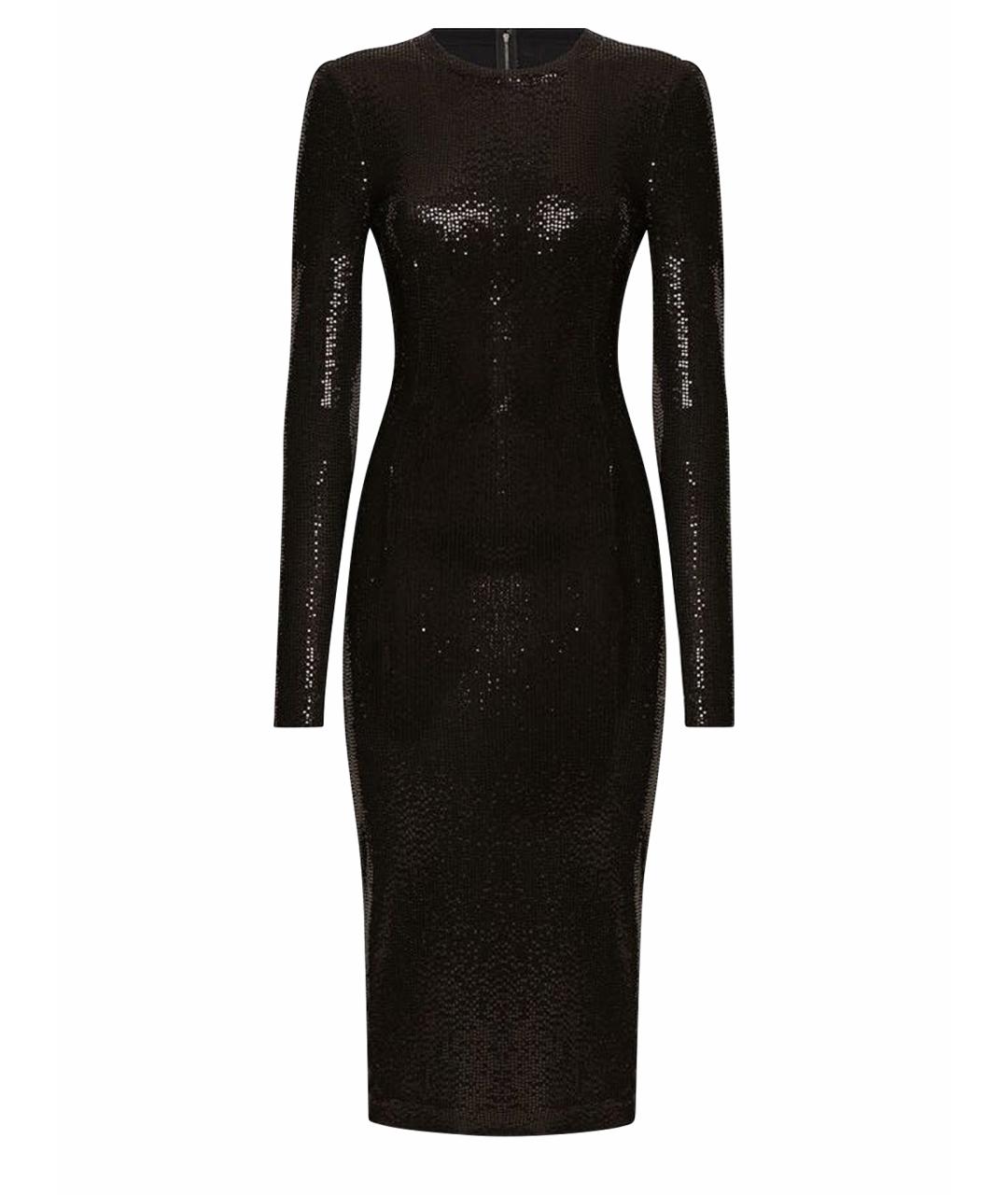 DOLCE&GABBANA Черное вечернее платье, фото 1