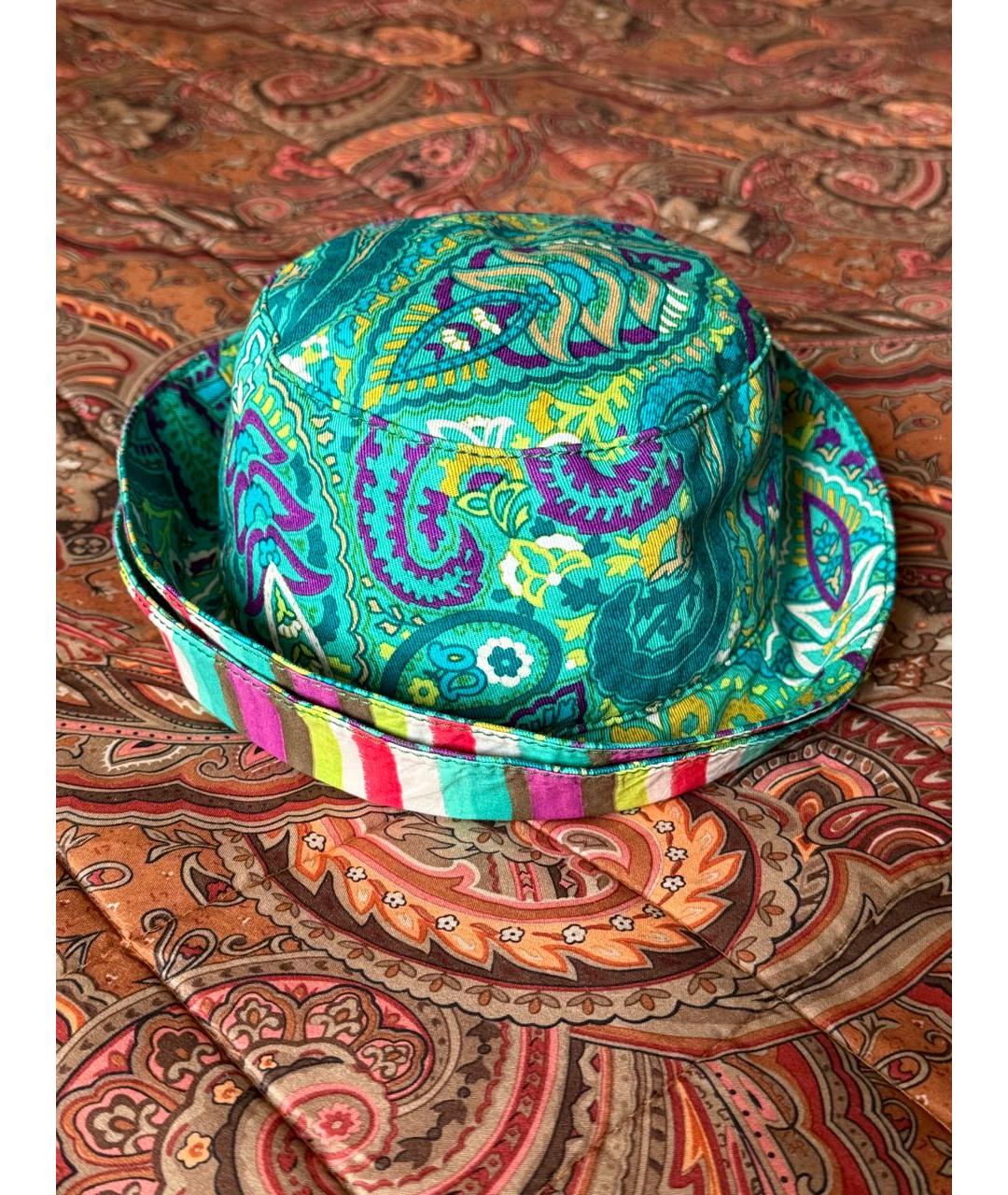 ETRO Мульти хлопковая панама, фото 6