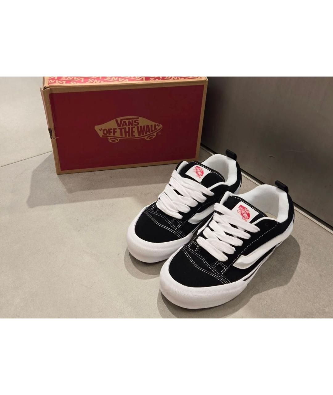 VANS Черные текстильные кеды, фото 4