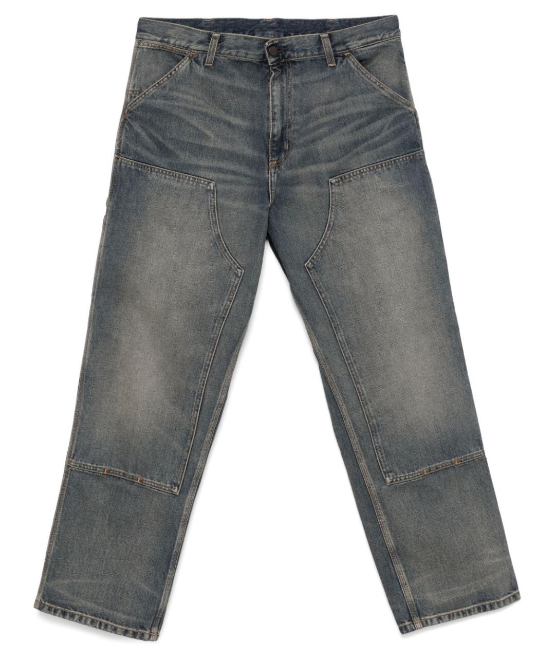 CARHARTT WIP Синие прямые джинсы, фото 1