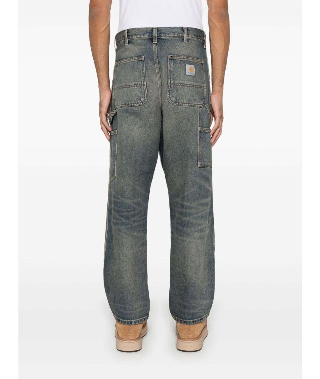 CARHARTT WIP Синие прямые джинсы, фото 4