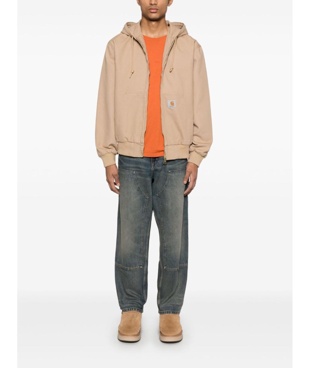 CARHARTT WIP Синие прямые джинсы, фото 3