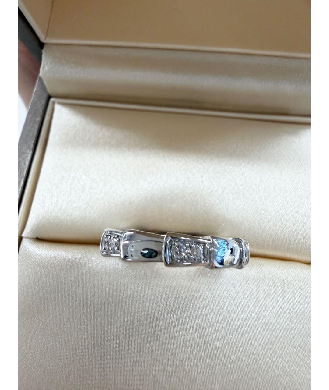 BVLGARI Белое кольцо из белого золота, фото 6