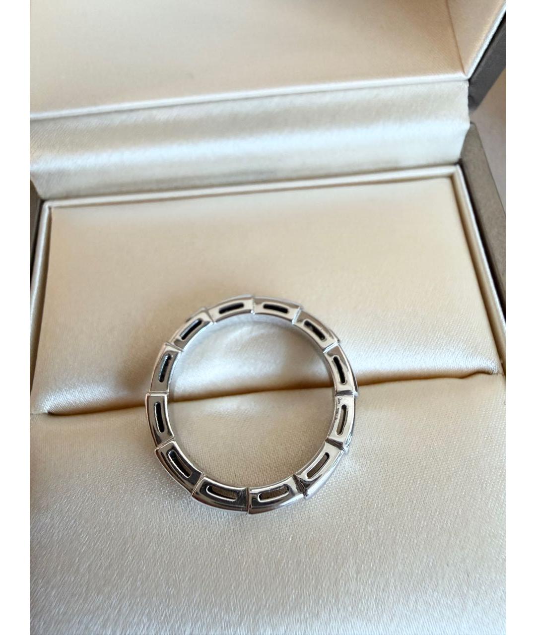 BVLGARI Белое кольцо из белого золота, фото 7