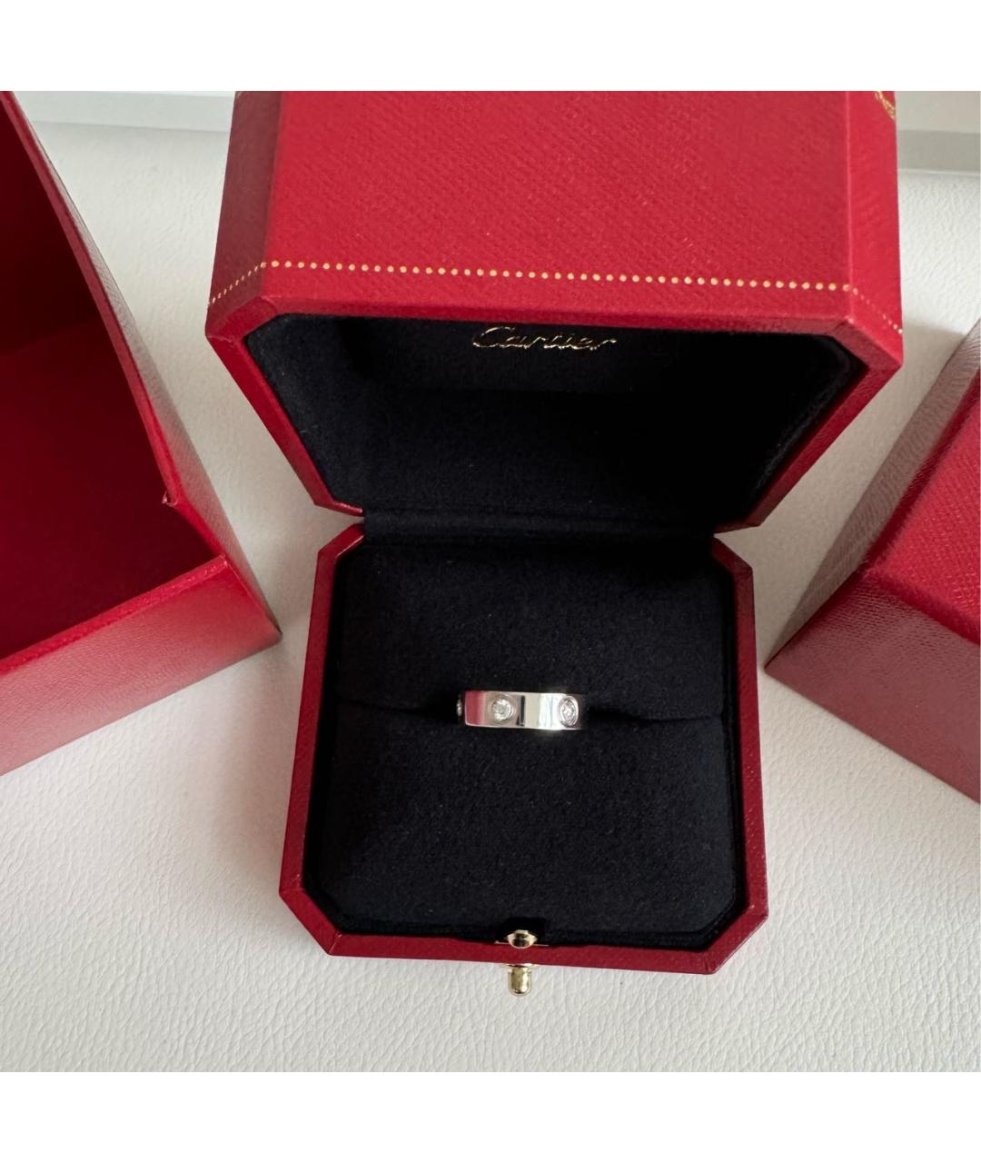 CARTIER Серебряное кольцо из белого золота, фото 6