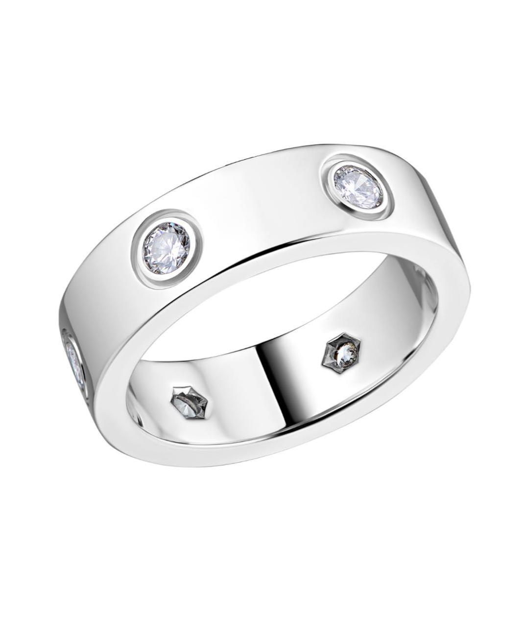 CARTIER Серебряное кольцо из белого золота, фото 1