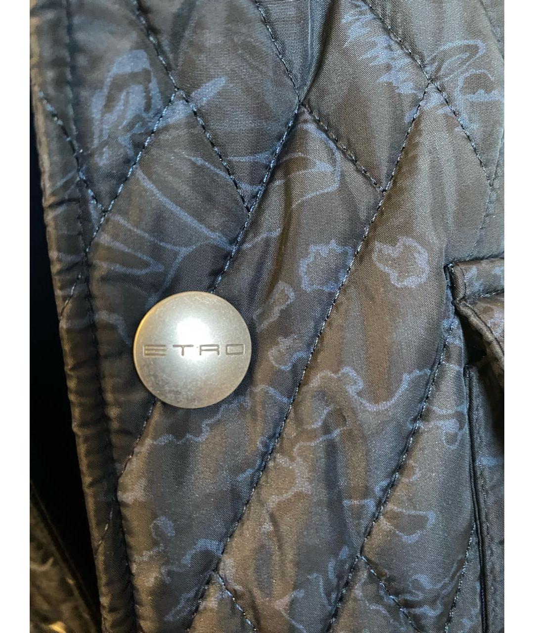 ETRO Темно-синяя куртка, фото 6