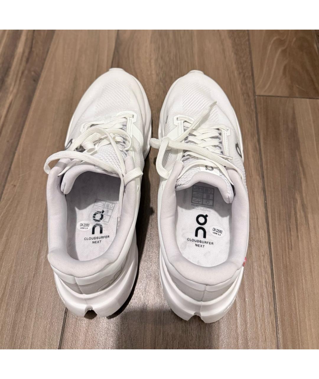 ON Белые текстильные кроссовки, фото 3