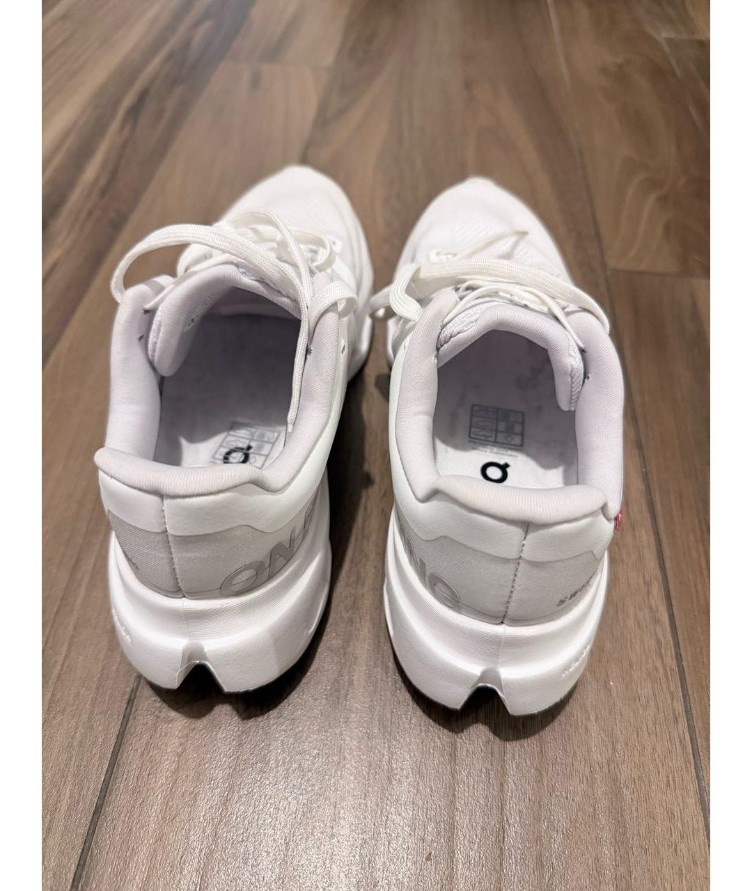 ON Белые текстильные кроссовки, фото 4