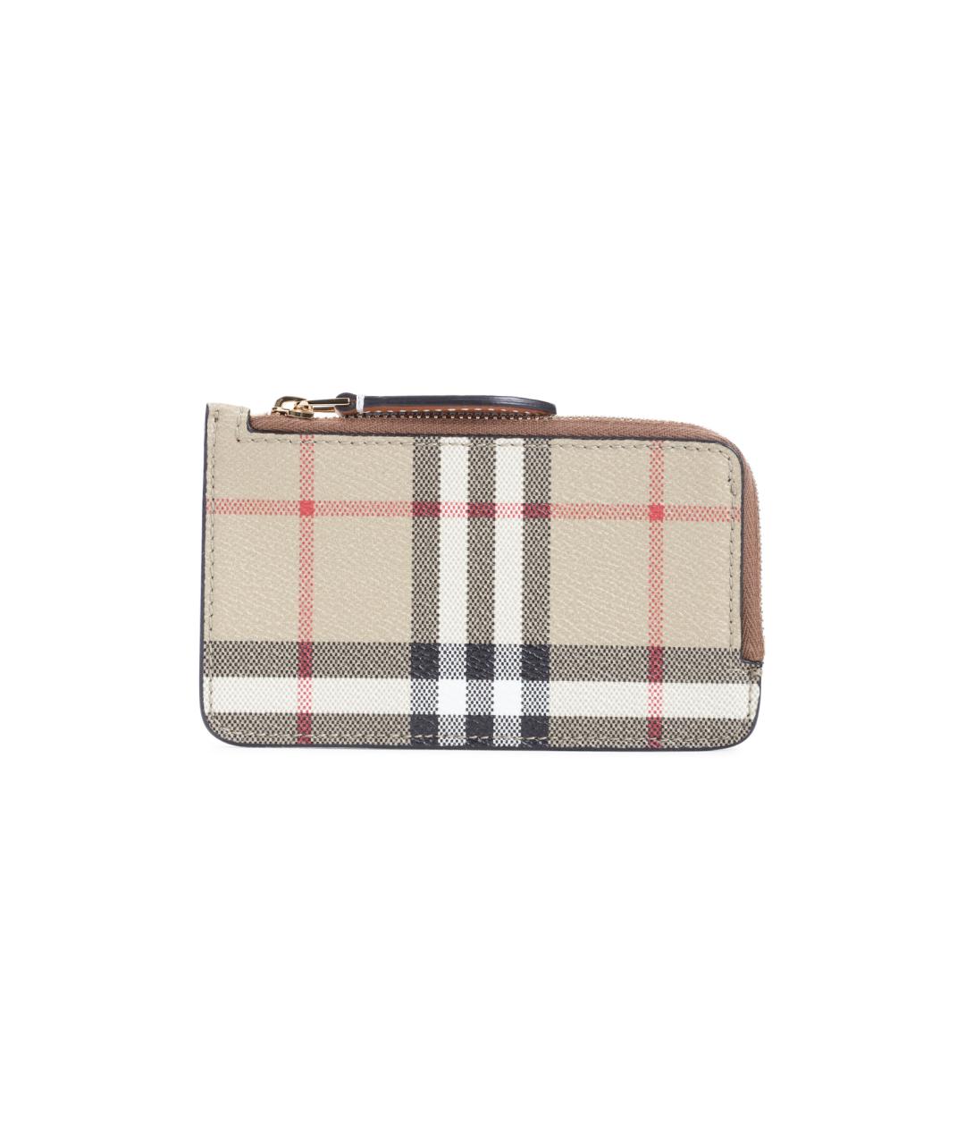 BURBERRY Бежевый кардхолдер, фото 1