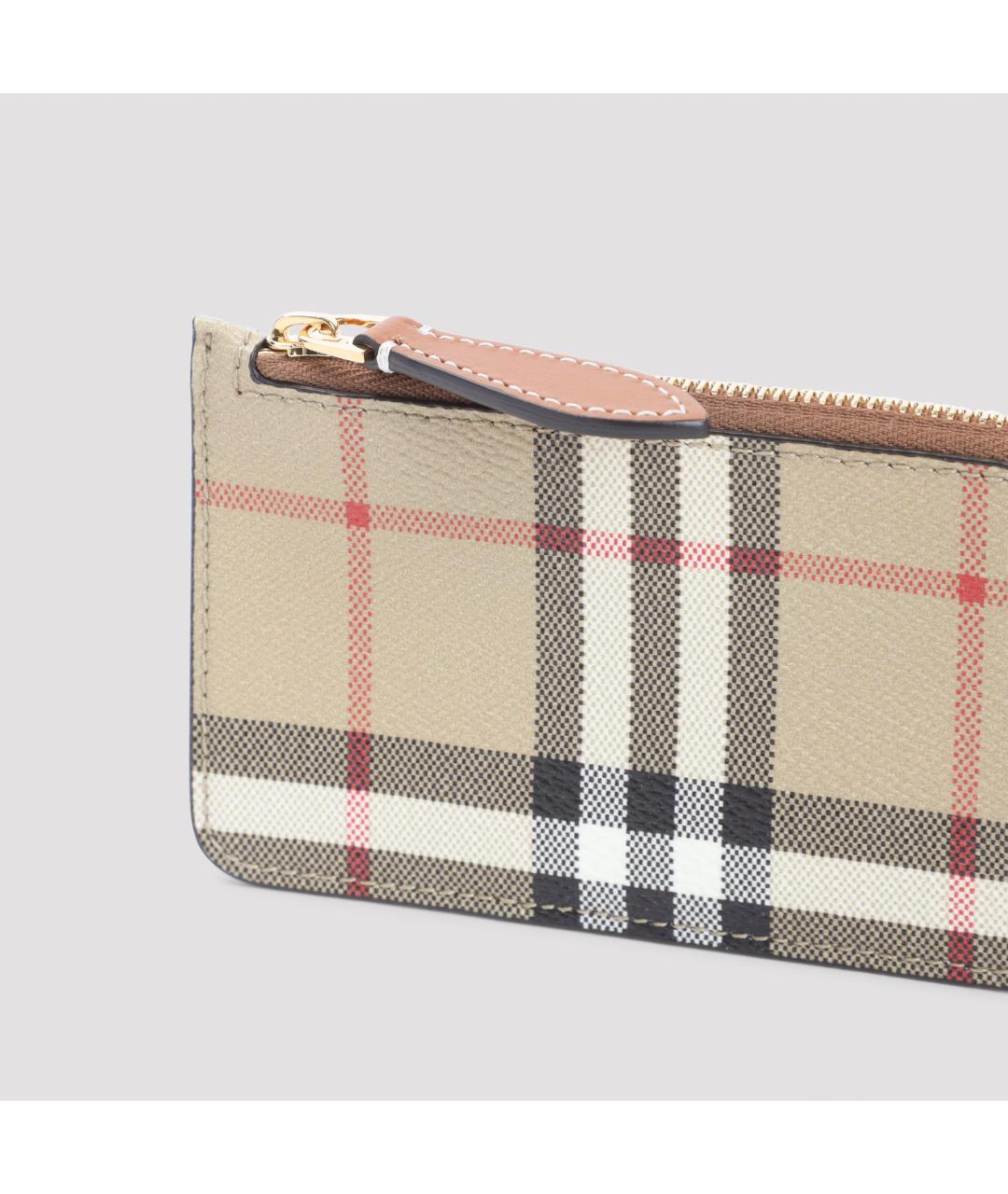 BURBERRY Бежевый кардхолдер, фото 3